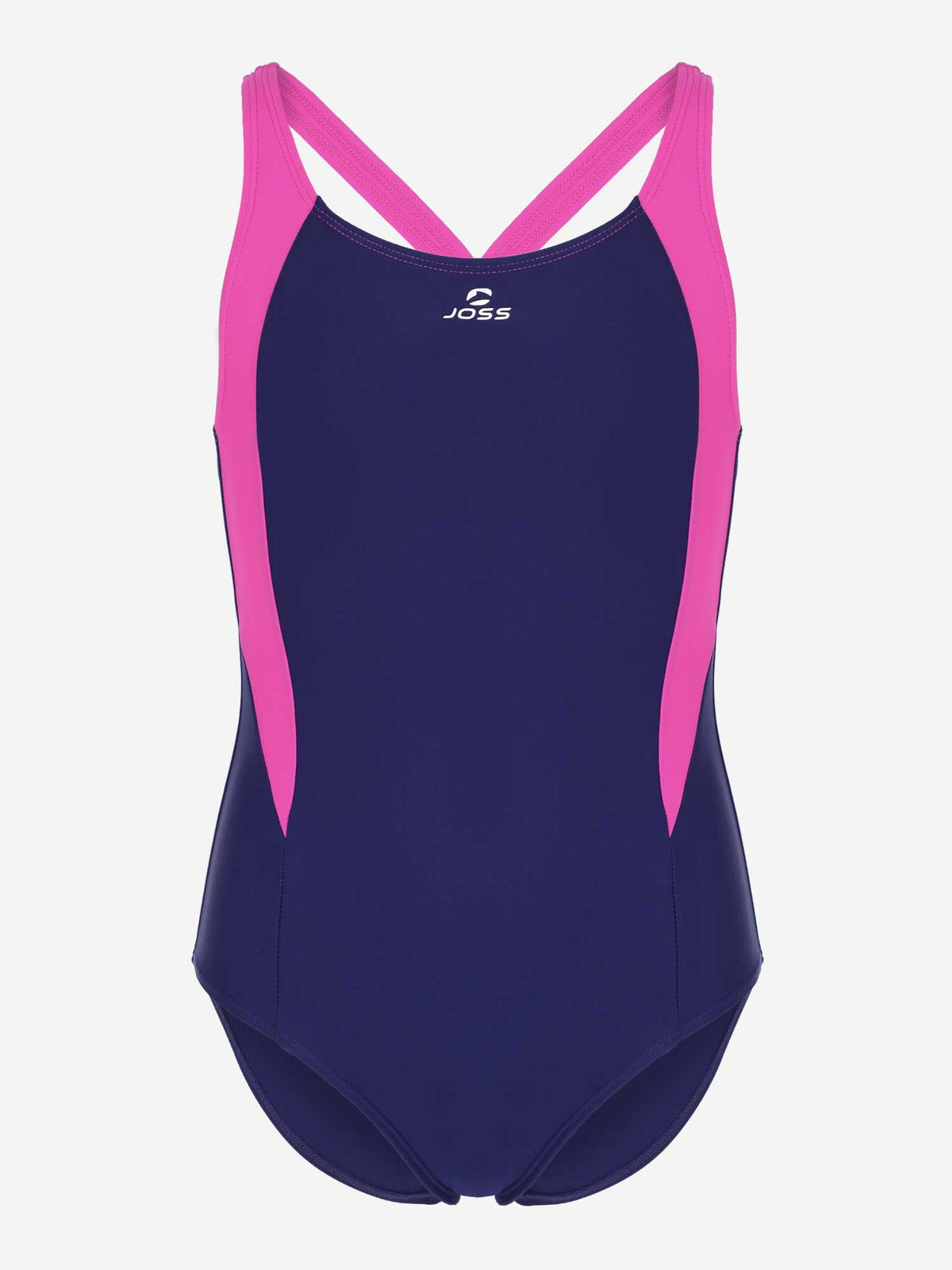 JOSS Цял бански Girls Color-Block Swimsuit