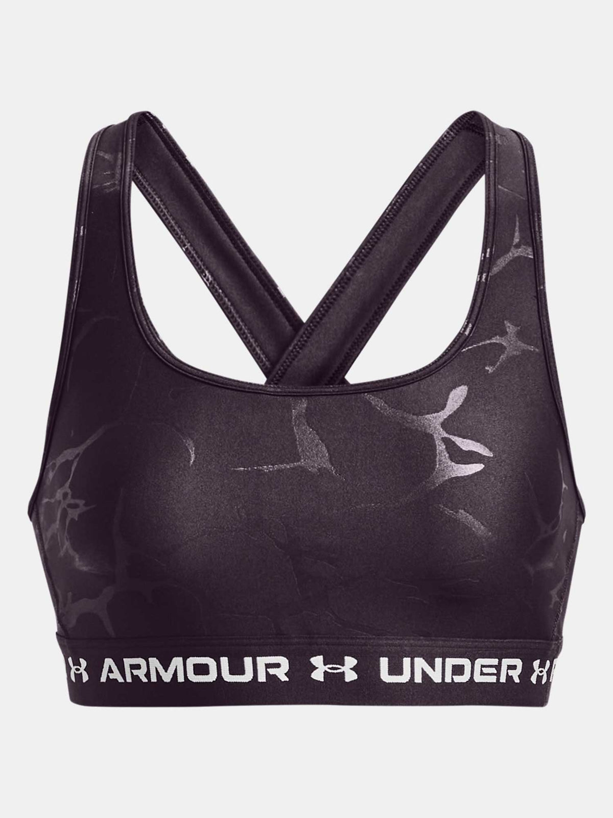 UNDER ARMOUR Спортен сутиен Crossback Mid Emboss