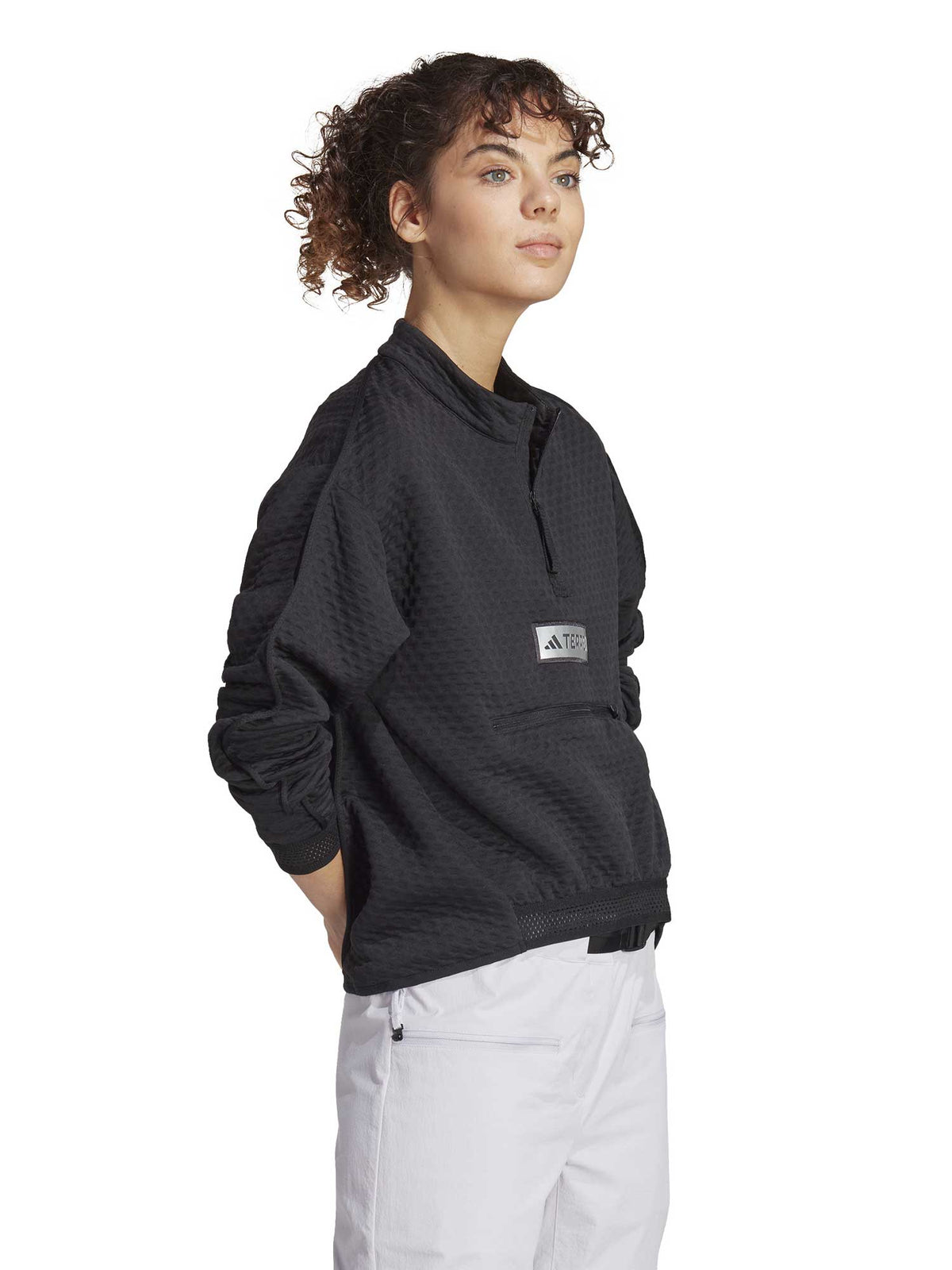 ADIDAS PERFORMANCE Блуза Terrex Utilitas Half-Zip Fleece Jacket