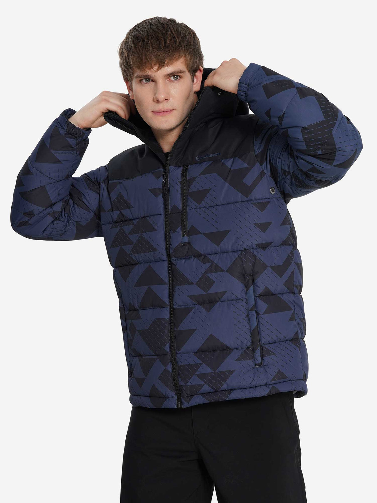 GLISSADE Ски яке Men's Faux Down Jacket