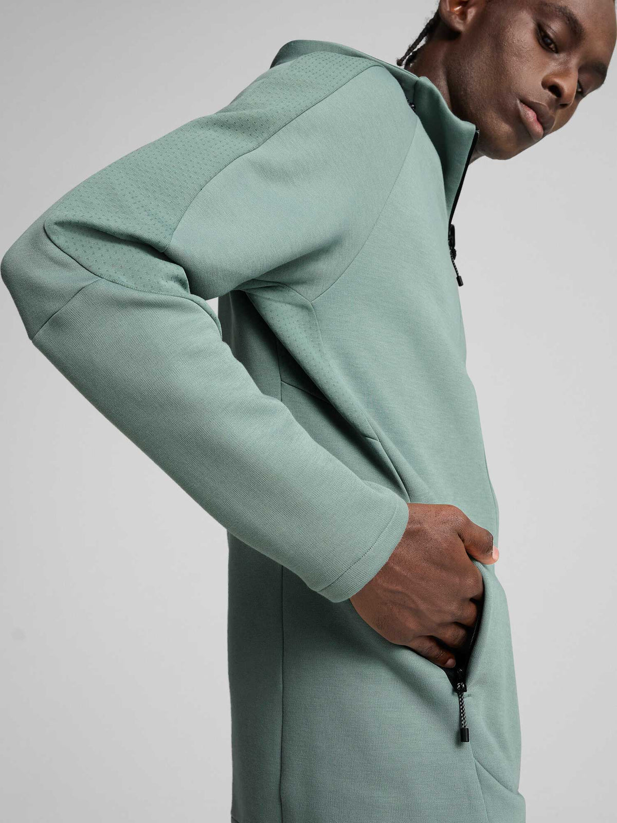 PUMA Суитшърт EVOSTRIPE Full-Zip Hoodie DK