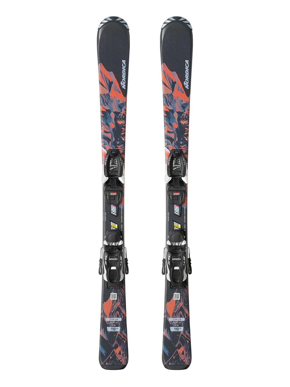 NORDICA Детски ски с автомати TEAM AM(100-140)+J4.5 FDT