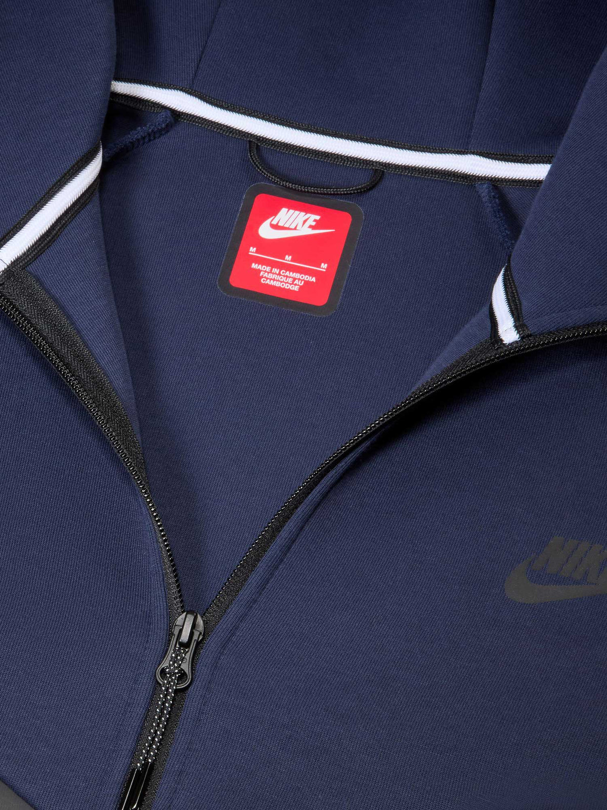 NIKE Суитшърт M NK TCH FLC FZ WR HOODIE