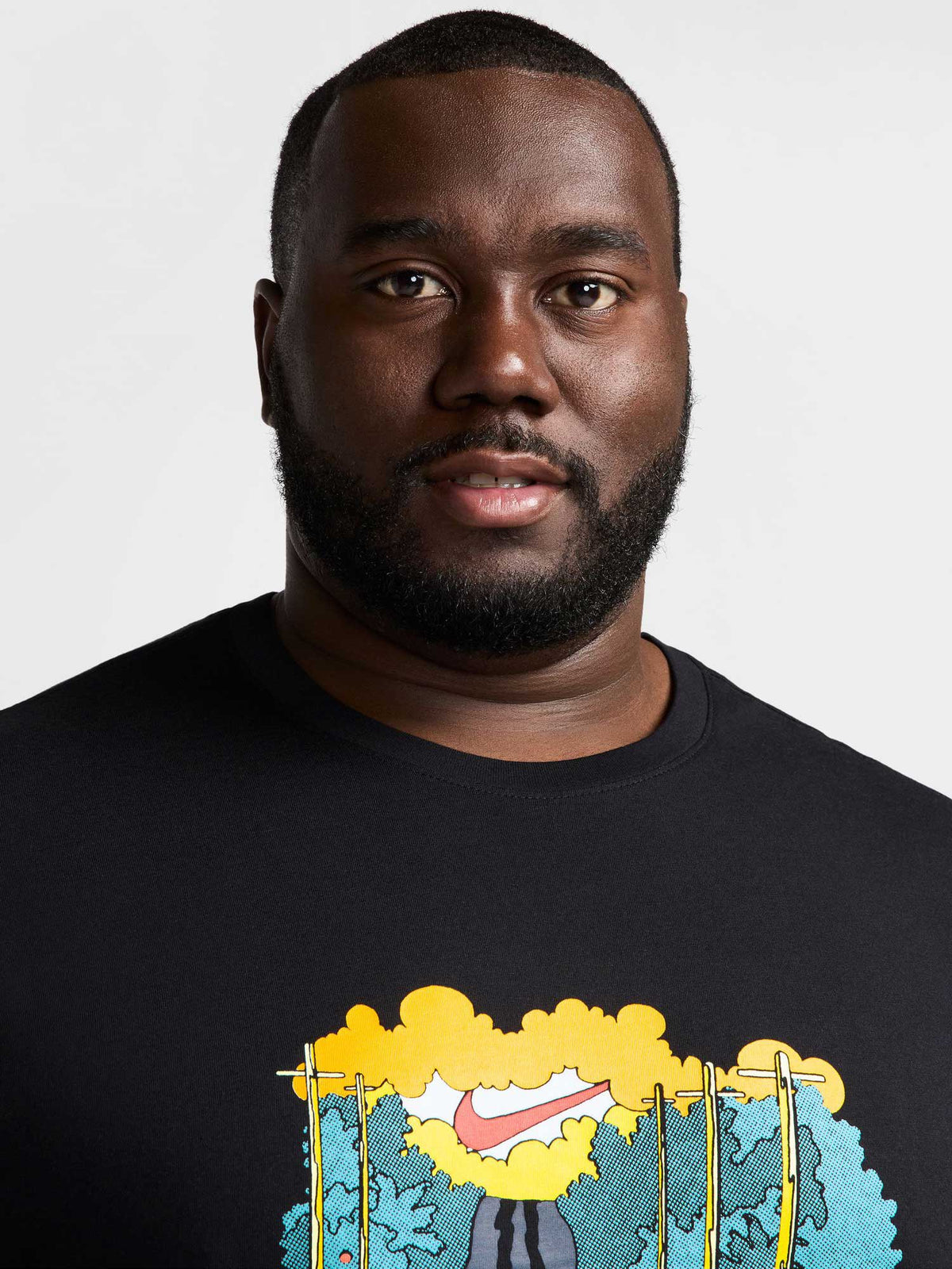 NIKE Тениска M NK TEE RUN IYKYK