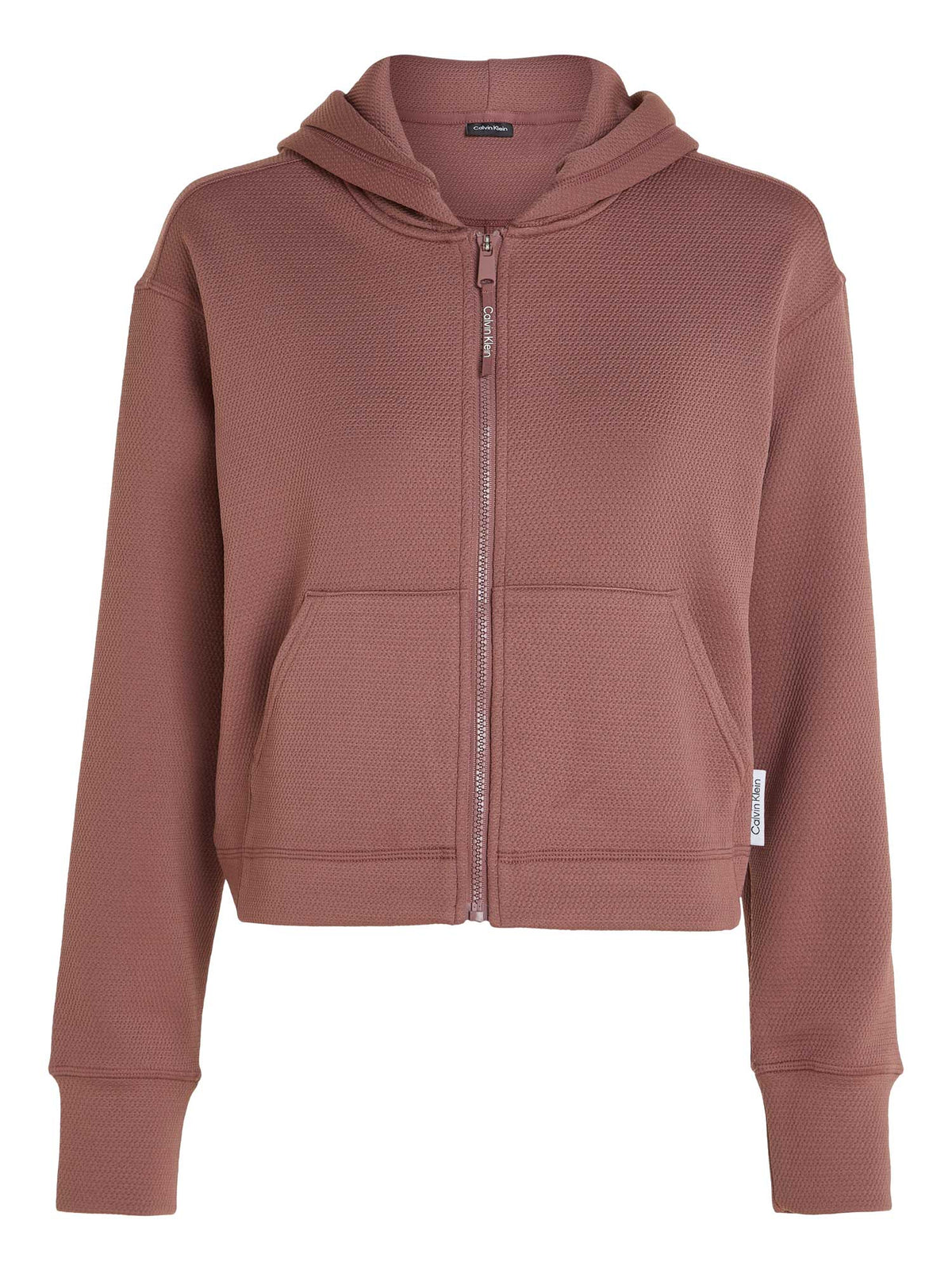 Calvin Klein Performance Суитшърт PW Full Zip Hoodie Cropped