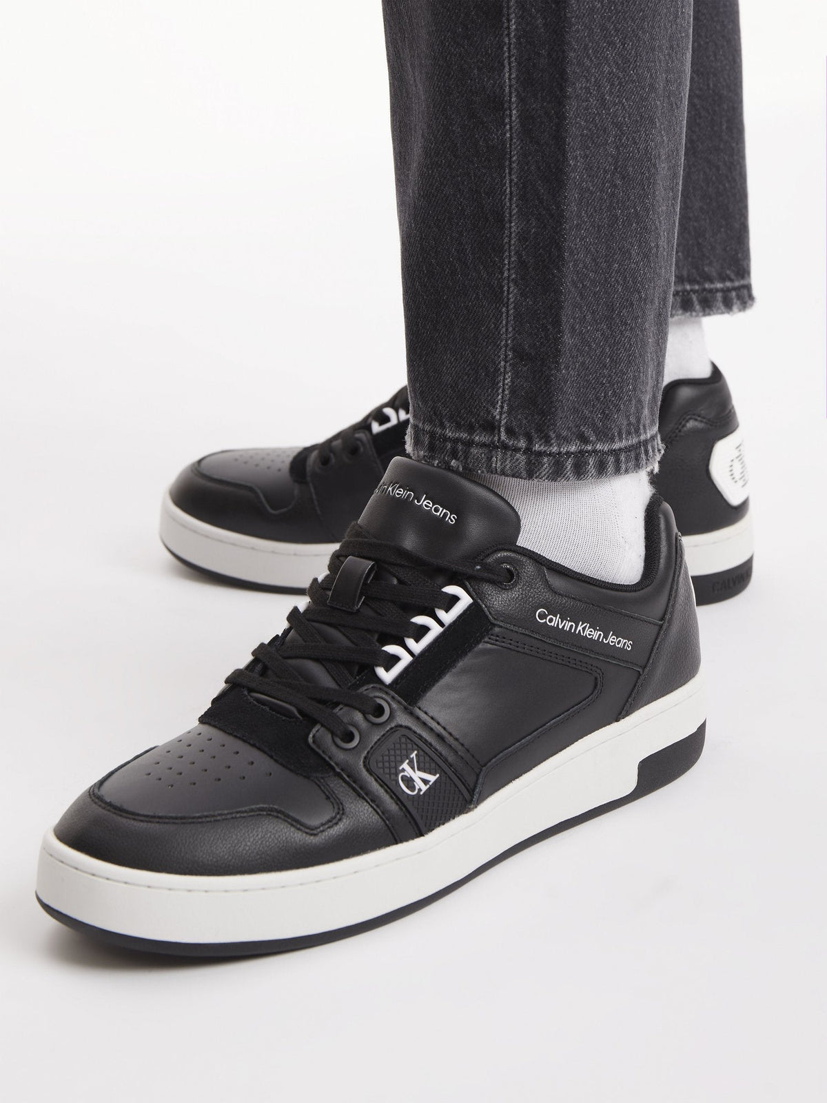 Calvin Klein Jeans Обувки CUPSOLE LACEUP BASKET LOW LTH