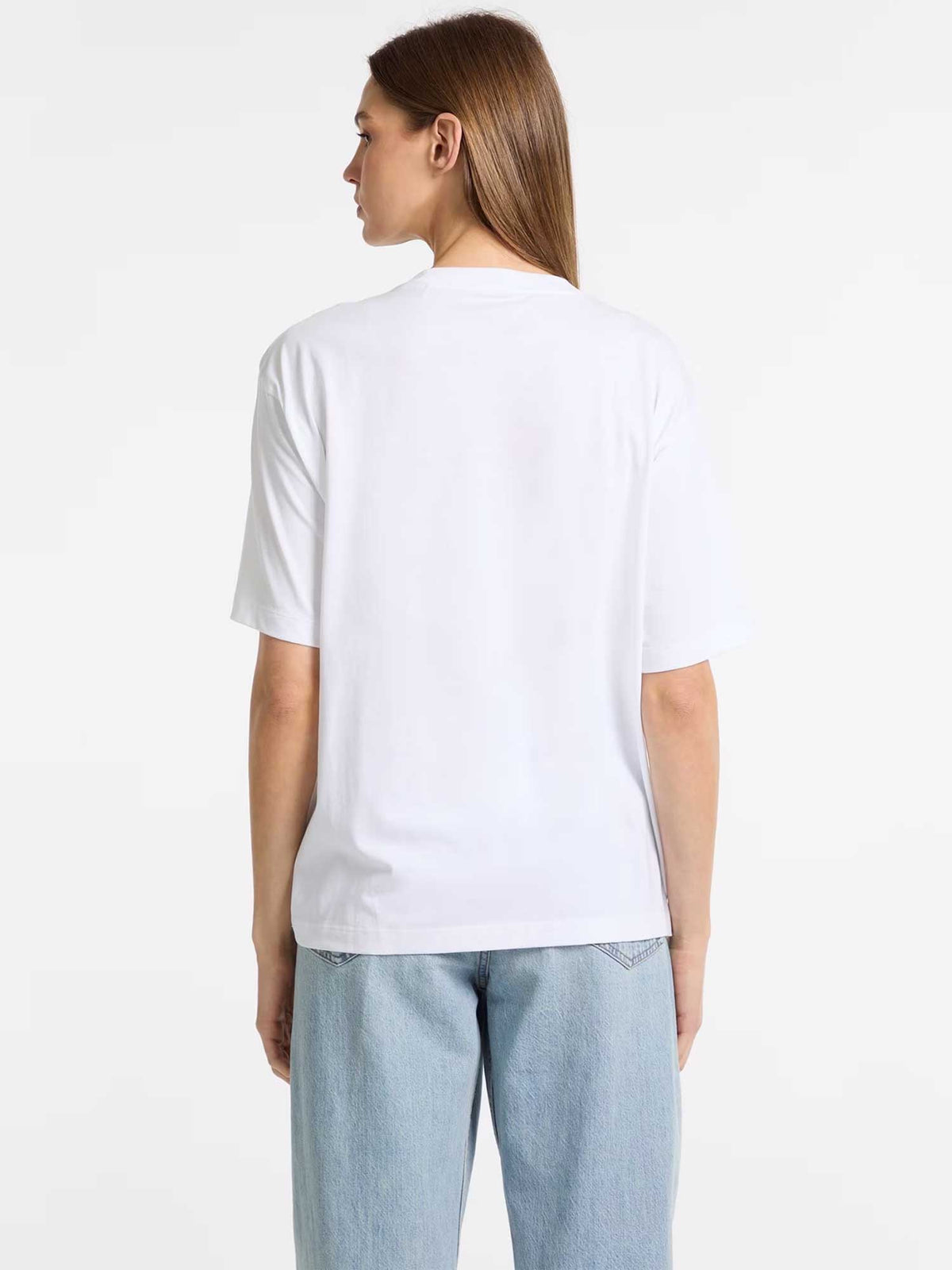 GUESS JEANS Тениска GJ SS CN OS AMERICAN TR TEE