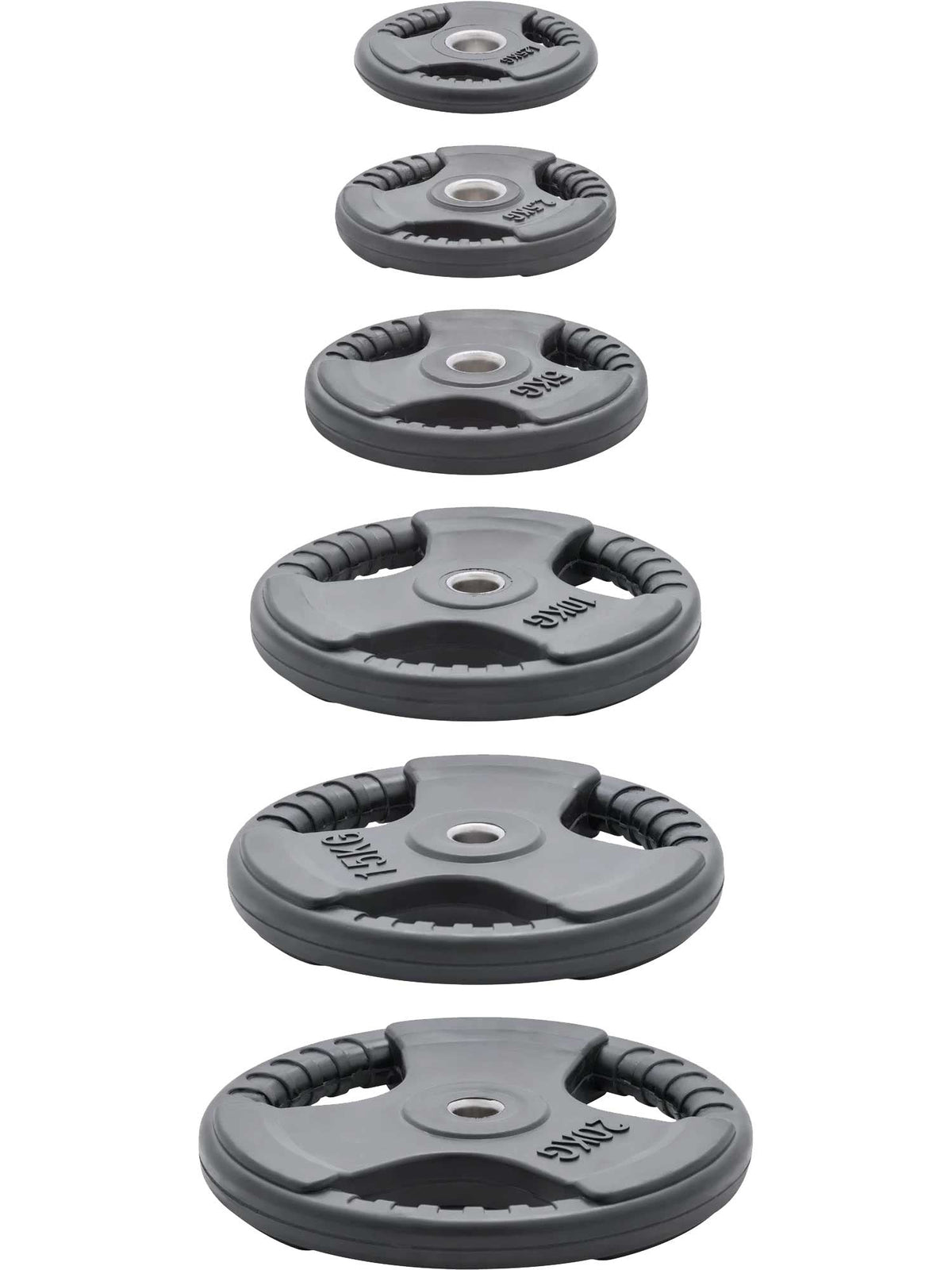 ORION Диск гумиран заоблен 3D - 2 x 2.5 кг