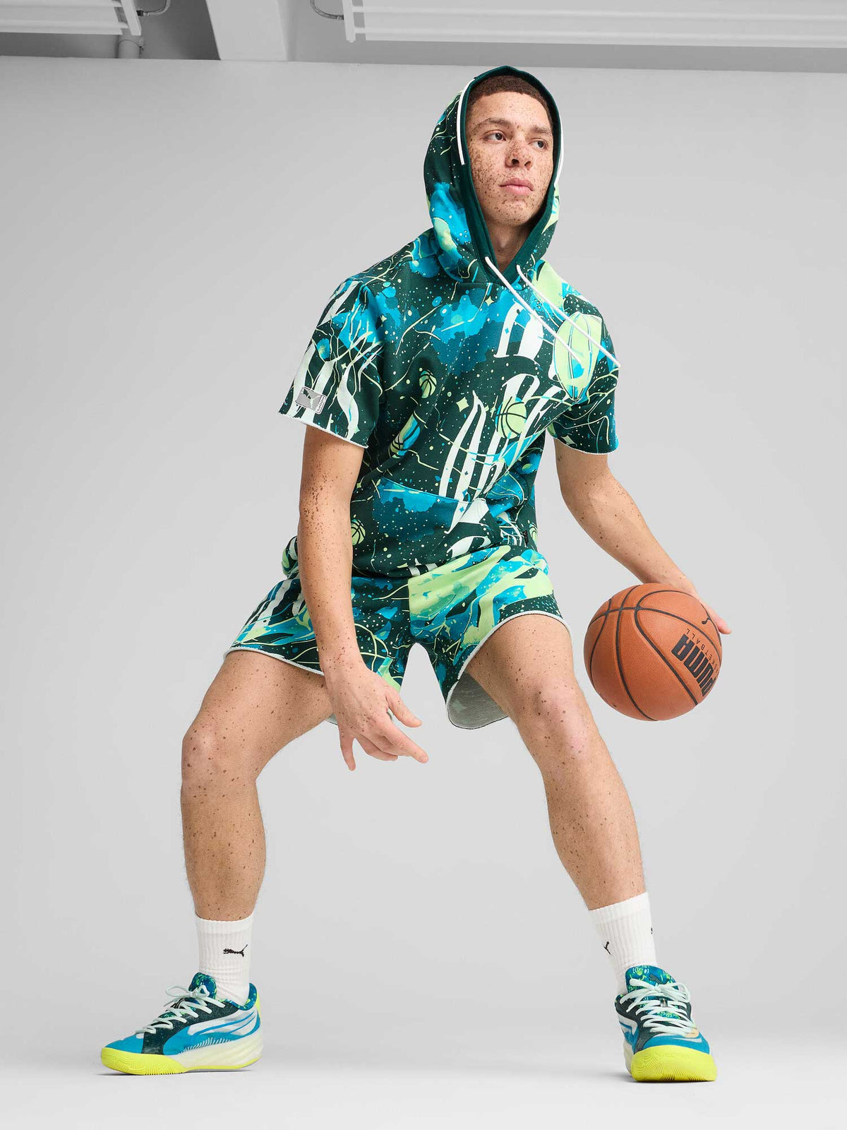 PUMA Суитшърт Hoop Dreamz SS Hoodie