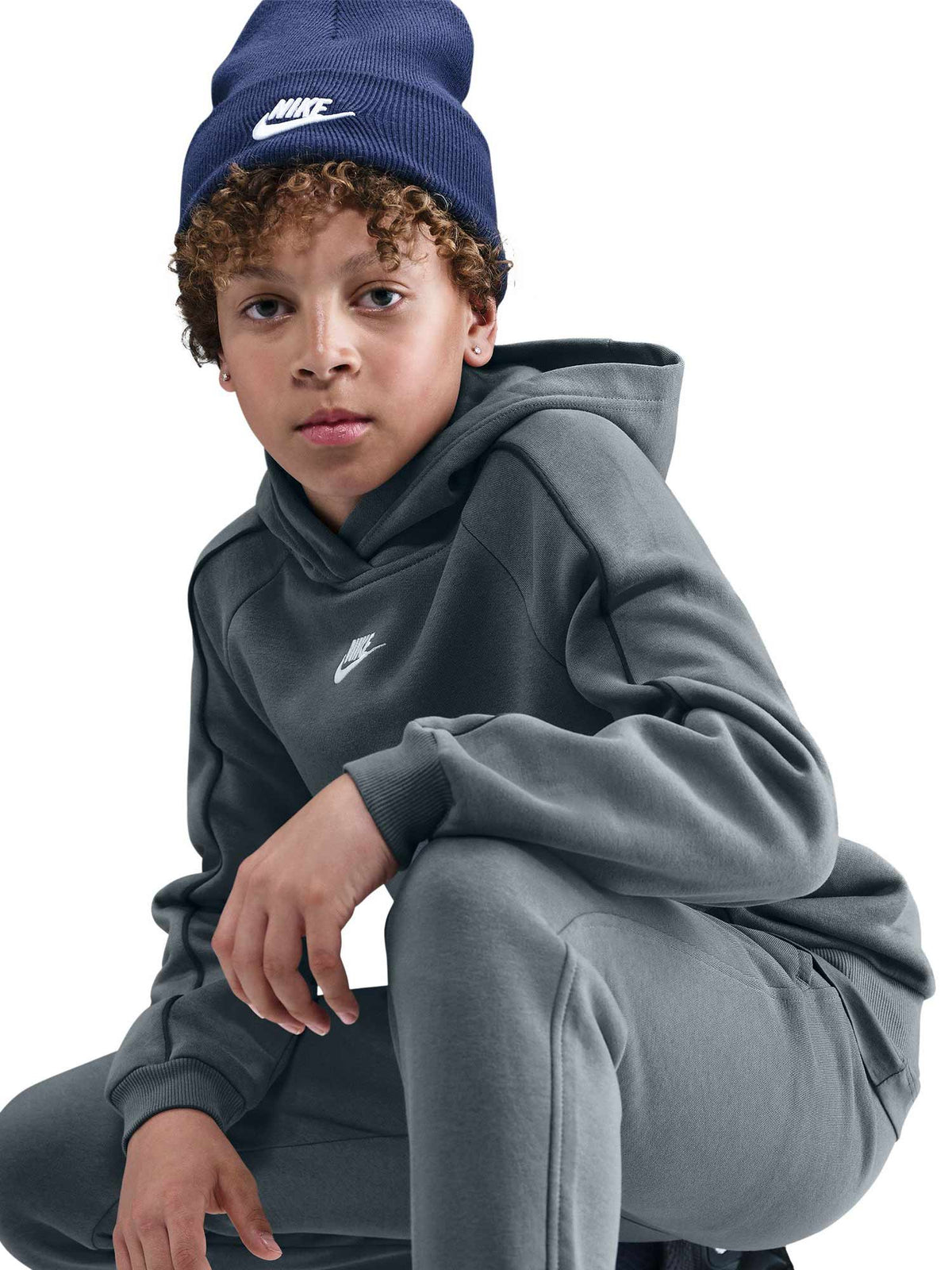 NIKE Спортен екип K NSW CLUB FLC HDY TRACKSUIT