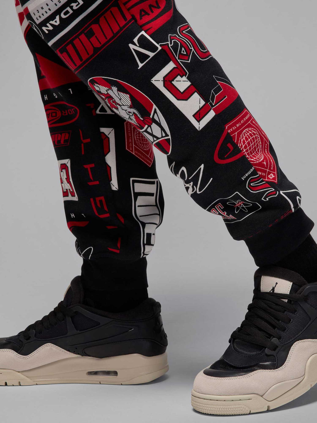 JORDAN Спортно долнище M J ESS AOP FLC PANT