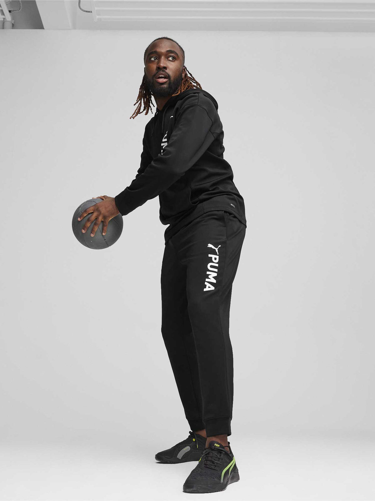 PUMA Спортно долнище FIT Double Knit Graphic Jogger