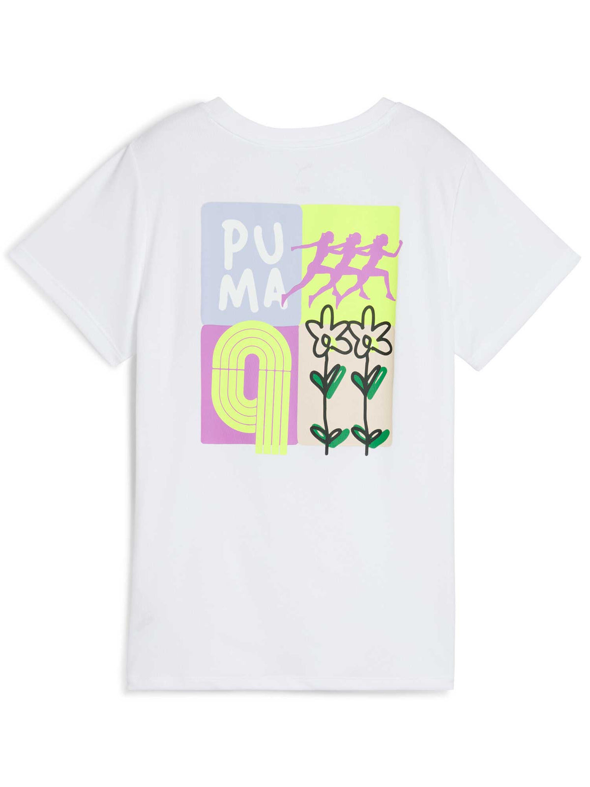 PUMA Тениска GRAPHICS RUNNING ILLUSTRATION TEE W