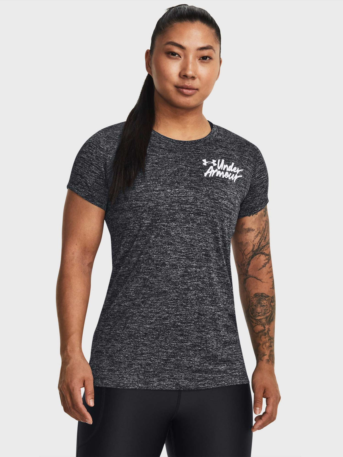 UNDER ARMOUR Тениска Tech Twist Graphic SS
