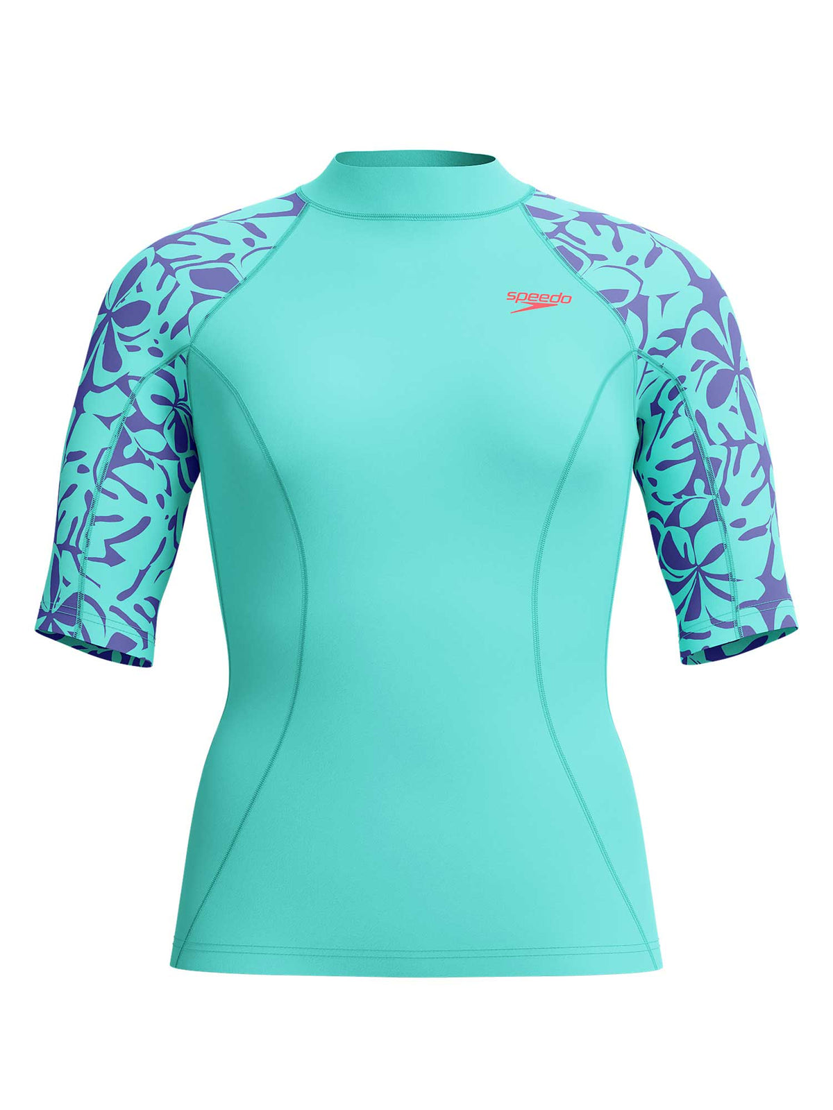 SPEEDO Тениска с UV защита WOMENS PRINTED TOP