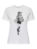 ONLY Тениска ONLEMMA LIFE REG S\/S LADY TOP JRS