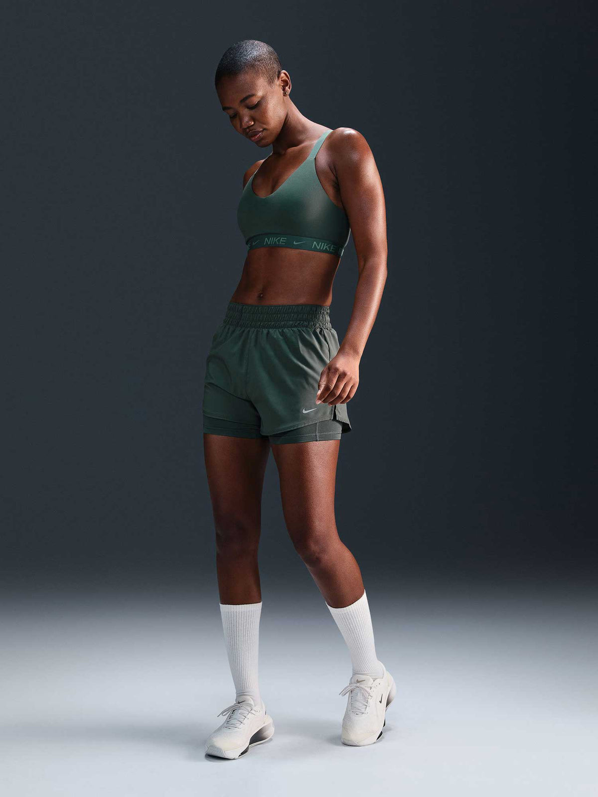 NIKE Бюстие W NK DF INDY MED SPT BRA