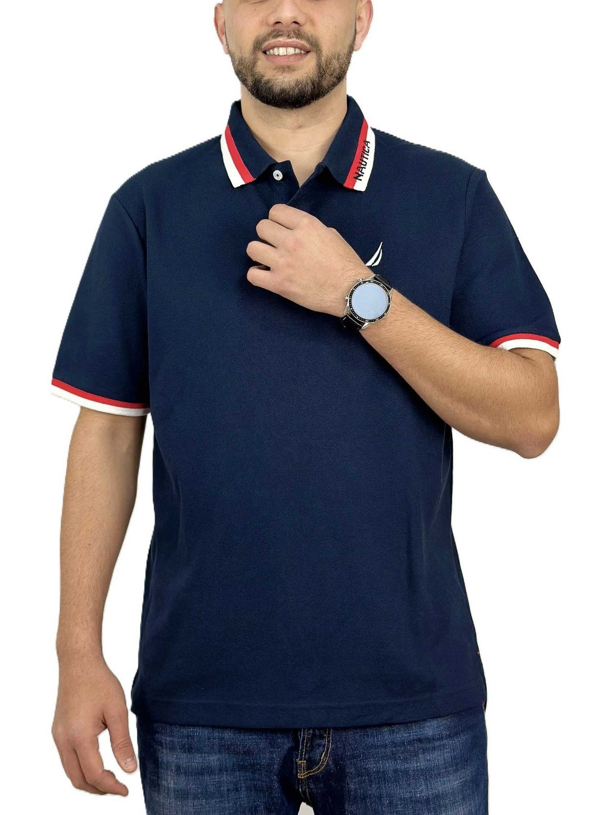 NAUTICA Тениска Elm Polo